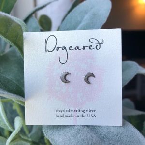 Dogeared Crescent Moon Earrings